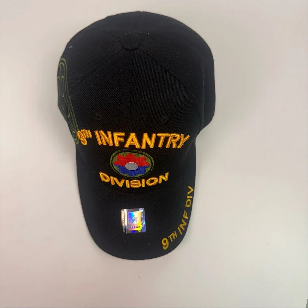 9th‎ Infantry Division Mens Cap - Black